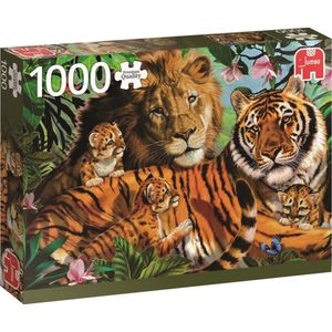 Jumbo Premium Collection Puzzel Wilde Katten - Legpuzzel - 1000 stukjes