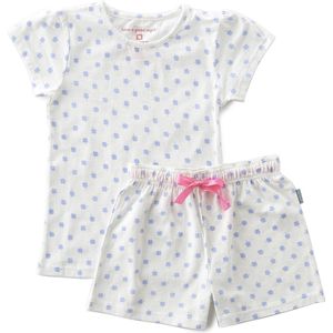 Little Label Zomer pyjama meisjes - blue clover