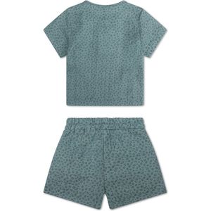 Leopard | Groen Jongens Set Strand – Muslin-122/128-Groen