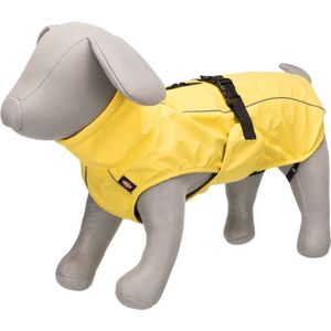Trixie Regenjas Hond - Vimy - Geel - Maat S - Ruglengte 40 cm