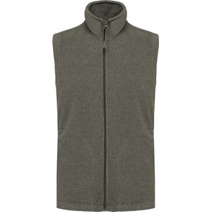 Fleecebodywarmer 'Luca' merk Kariban maat XXL Green Marble Heather