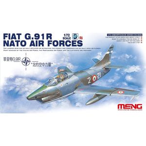 1:72 MENG DS004s Fiat G.91R - NATO Air Forces Plastic Modelbouwpakket