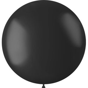 Folat - Folat - ballon XL Midnight Black Mat 78 cm - 1 stuks