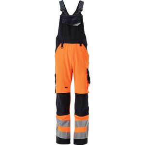 Mascot Safe Supreme Amerikaanse overall met kniezakken 15569-860 - hi-vis oranje/donkermarine - C56 - 76