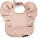 Elodie slab- Slabbetjes- Slabbertjes baby- Slab - Powder Pink