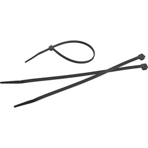 Tolsen Kabel Organiser - Kabelbinders - Tyraps - 2,5 x 100 mm - 100 Stuks