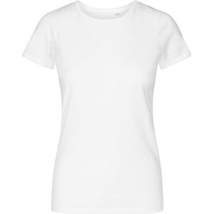 Women's T-shirt met ronde hals White - 3XL