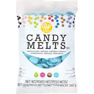 Wilton Candy Melts Smeltsnoep - Smeltchocolade Deco Melts - Blauw - 340g