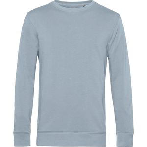 Organic Inspire Crew Neck Sweater B&C Collectie Blue Fog maat XS