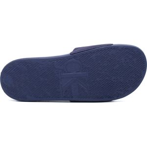 Calvin Klein Slippers Blauw  - Maat 43 - Mannen - Lente/Zomer Collectie - Rubber