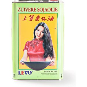 Levo Sojaolie chinees meisje - Blik 20 liter
