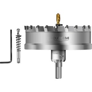 Heavy Duty Carbide Gatzaag Hole Cutter - snijdt roestvrij staal en zacht staal - 101.6mm