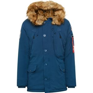 Alpha Industries winterparka polar Donkerblauw-S