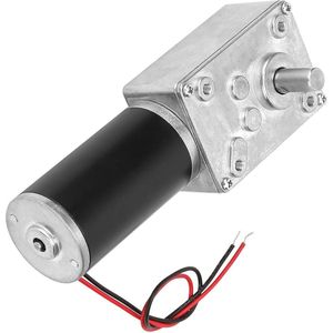 8 mm wormwielreductiemotor - geruisarm - hoge torsie - elektrische turbo - snelheidsreductiemiddel - kogellager - 12 V 10 U/min .
