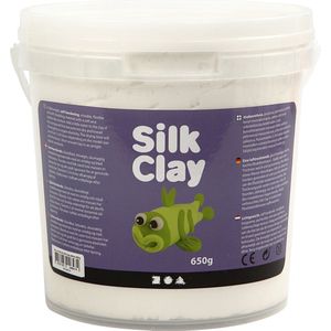 Silk Clay Silk Clay Wit Boetseermateriaal 650 Gr 1 Stuk