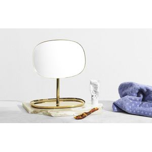 Normann Copenhagen Flip Mirror - Staande Spiegel - Glas - Zwart