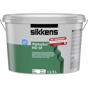 Sikkens Alphadur HD SF Wit - 5 liter donkere kleur- Muurverf - Dekkend - Binnen - Mat -