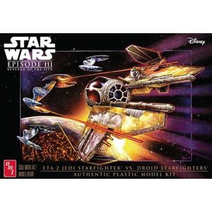 1:48 AMT 1436 Star Wars - The Phantom Menace Jedi Starf Plastic Modelbouwpakket