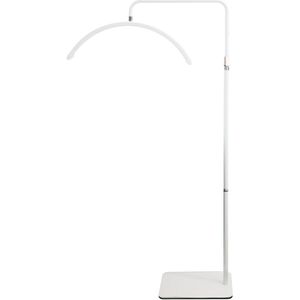 LuminexPro®- Stevige LED Moon Light - HET BESTE MODEL - Behandellamp - 360° Rotatie - Telefoonhouder - 180 cm hoog -Salonlamp - Moonlight - Behandel lamp - Incl. smartphonehouder - Beauty - Tattoo - Massage - Nagelstyliste - Make-up - Verlichting