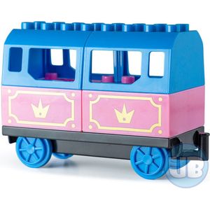 Wagon roze aansluitend op bestaande treinen