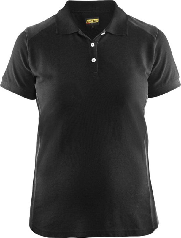 Blaklader Dames poloshirt piqué 3390-1050 - Zwart/Donkergrijs - XXXL