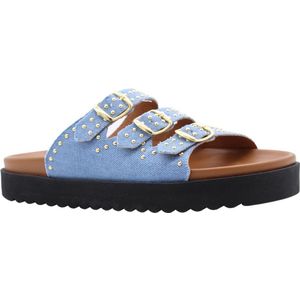 Dwrs Slipper Blauw 37