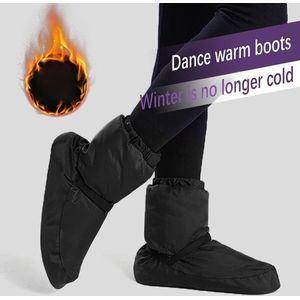 Allecto Plus - Ballet Opwarm laarzen Ballerina schoenen voor Meisjes Dames - Waterdichte Oxford-stof - EVA-zool - Kampeertenten - Campers - Verstelbare Elastische Schoenmond - Ganzendonsvulling