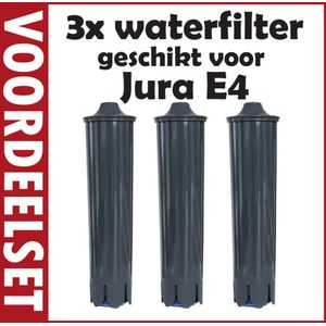 VOORDEELSET van 3 ECCELLENTE Grey+ waterfilters te gebruiken in Jura E4