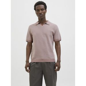 JACK&JONES - JPRCCEASTON KNIT SPLIT NECK SS SN - Heren - Gebreide truien