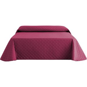 Belmarti® Bedsprei Duo 200x270cm - Paars – Omkeerbare premium sprei van 100% gerecycled polyester – Comfortabel, stijlvol en wasbaar