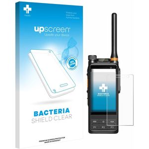 upscreen - Screenprotector voor Hytera PDC680 - Folie Beschermfolie transparant antibacterieel