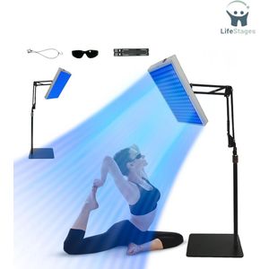 LifeStages - Zonnehemel - Solarium voor thuisbruiners - Opvouwbaar - Verstelbare standaard en ophanghaken -Solarium voor thuis - Full Body voor lichaam en gezicht - 50 W - Super Power - Snel bruin gezicht (a)