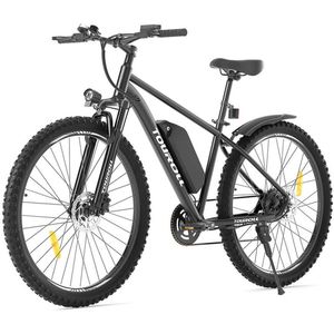 Touroll U2 29 inch Hydraulische Rem Zwart EU Stekker 48V250W 15Ah E-Bike
