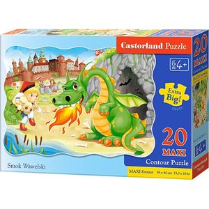 Castorland Legpuzzel Smok Wawelski Maxi 20 Stukjes