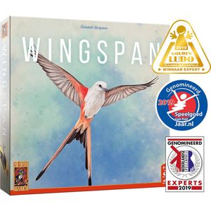 999 Games Wingspan: Een vogelspel vol tactiek en spanning voor 1-5 spelers vanaf 10 jaar