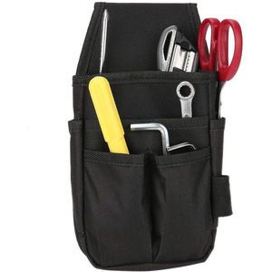 Kleine gereedschapstas met 7 pockets voor elektrisch onderhoud - Werkorganisator met riem