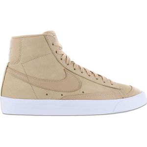 Nike Blazer Mid Premium (W) - Dames Sneakers Schoenen Leer Beige DQ7572-200 - Maat EU 38 US 7