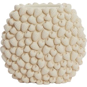 Light & Living - Vaas RASPBERRY - 32.5x18x28.8cm - Wit