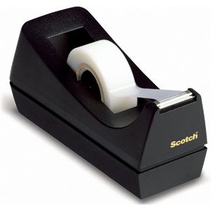 Scotch C38 plakbandafroller - Zwarte plakband dispenser