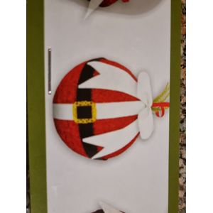 Kerstversiering-Kerstbal boldecoratie-met LED-bol doorsnee 25 cm