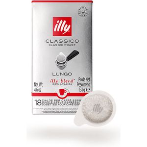 Illy ESE koffie servings Classico LUNGO (18stuks)