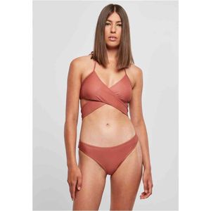 Urban Classics - Terracotta Bikini set - XL - Bruin