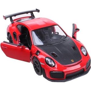 Kinsmart Speelgoedauto Porsche 911 Gt2 Rs 1:36 Metaal Rood