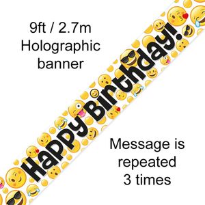 Oaktree - Banner Emoji Birthday