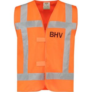 Tricorp Veiligheidsvest RWS BHV  453016 Fluor Oranje - Maat 5XL
