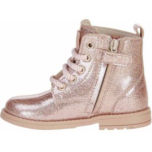 Beberlis Roze Veterboot Glitter