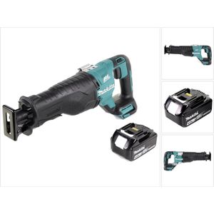 Makita DJR 187 M1 accu- reciprozaag 18 V borstelloos + 1x 4.0 Ah accu - zonder oplader