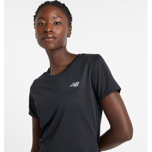 New Balance Sport Short Sleeve Dames Sportshirt - Black