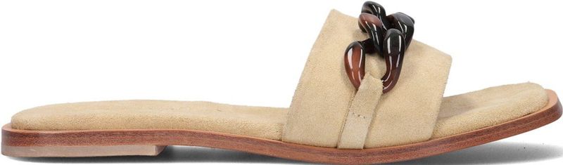 Shabbies 170020236 Slippers - Dames - Beige - Maat 37