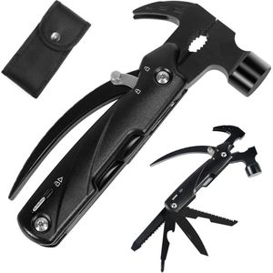 12-in-1 Multitool Tang - Opvouwbaar Zakgereedschap van Super Gehard Roestvrij Staal - Camping & DIY Survivalkit